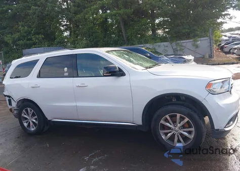 2016 Dodge Durango Limited z USA, uszkodzony, nr VIN 1C4RDJDG4GC467326